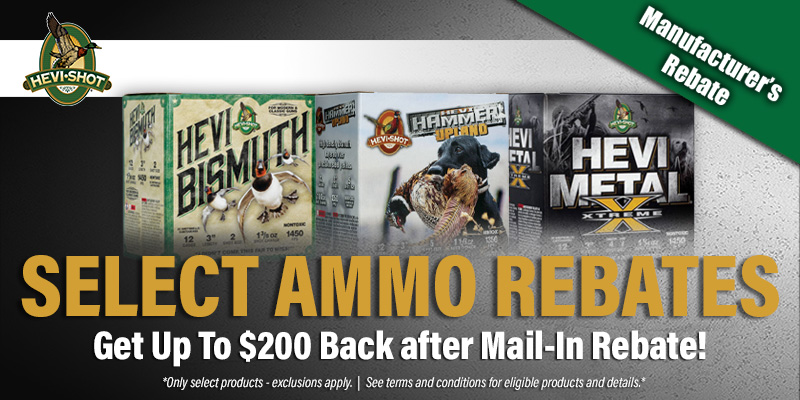Rebate: Ammo Rebates